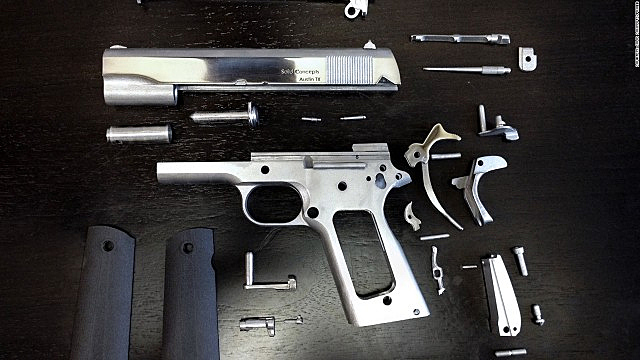 Primer arma impresa en 3d