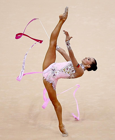 I started rhythmic gymnastics