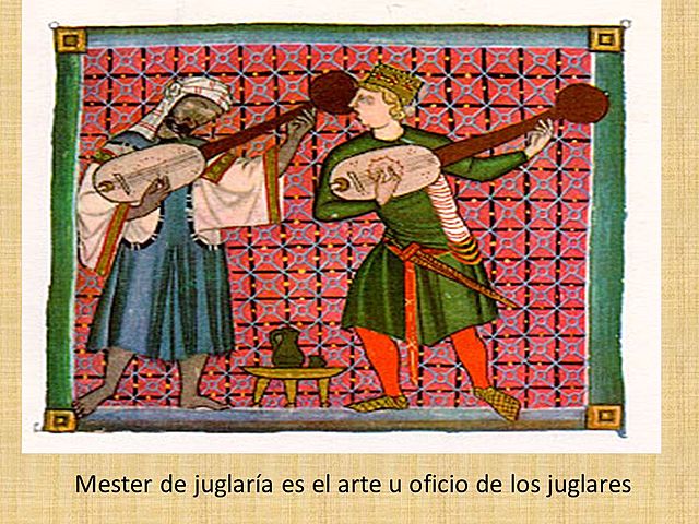 SIGLO XII MESTER DE JUGLARIA