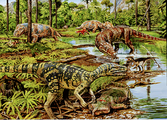 Extinción durante el triásico