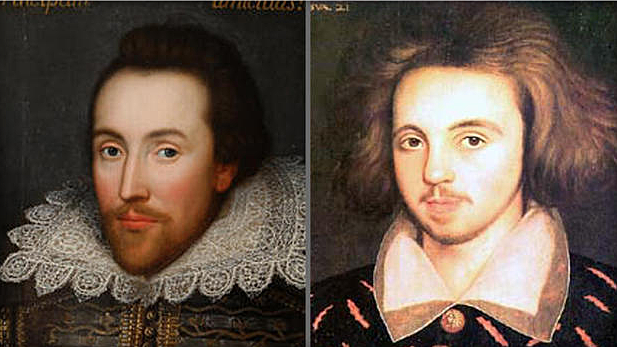 Marlowe and Shakespeare are born