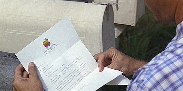 Forrest and Lt. Dan invest in Apple
