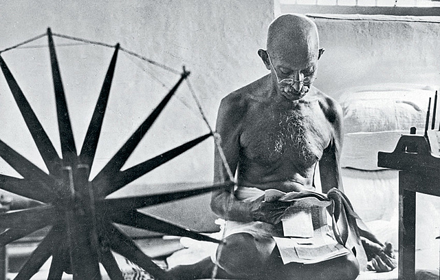 Mahatma Gandhi död