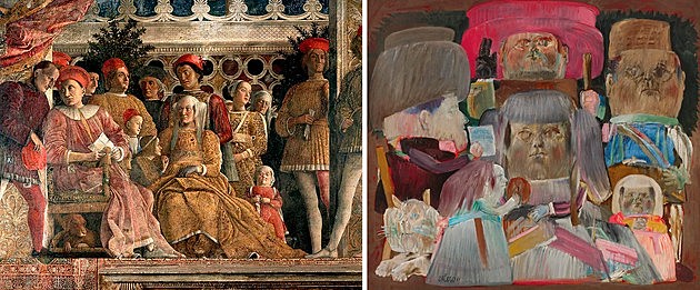 Obra La camera degli sposi (homenaje a Andrea Mantegna II)