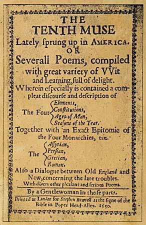 The Tenth Muse Lately Sprung Up in America