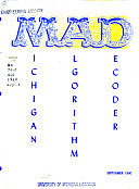 MAD (Michigan Algorithm Decoder)