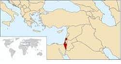 Ubicación de Israel