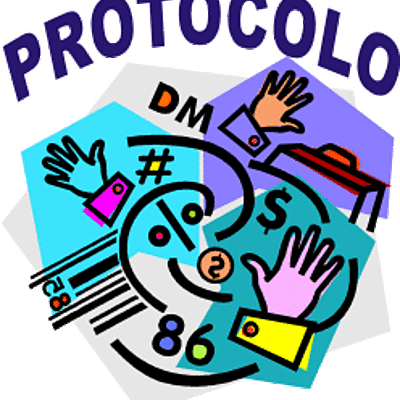 Timeline: Historia del protocolo realizado por Valeria Duque