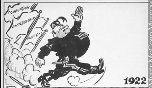 March on Rome and Mussolini becomes Prime Minister