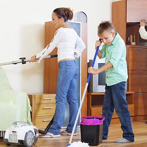 I'm going to clean my house