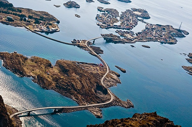 La carretera del océano Atlántico, Noruega