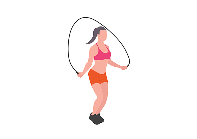 Saltar la cuerda de diferentes maneras