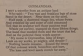 Ozymandias