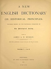 New English Dictionary