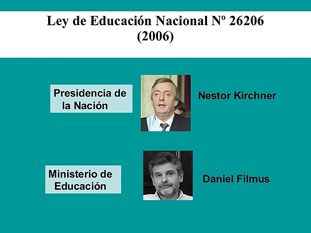 El Kirchnerismo y la nueva Ley de Educación