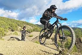 I'm going to ride bike with my brother