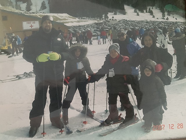 cuando fui a esquiar