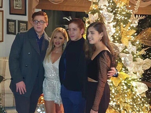 Navidad vino toda mi familia