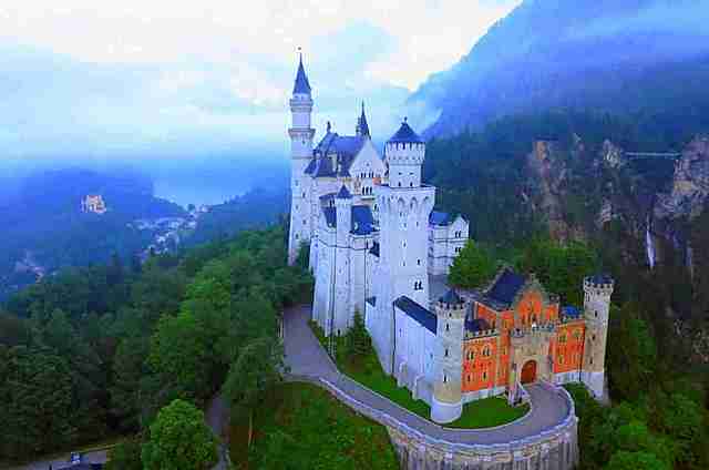 Castillo de Neuschwanstein, Alemania.