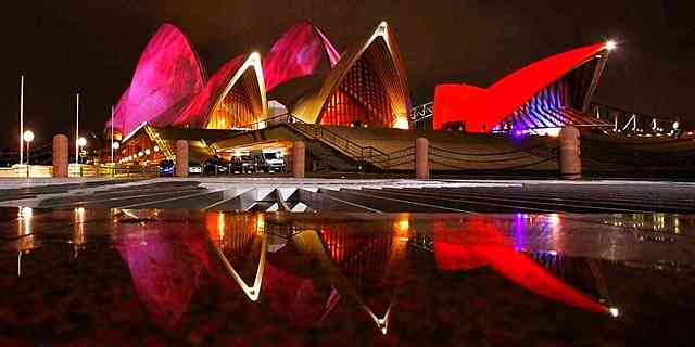 La casa de la Opera de Sydney, Australia