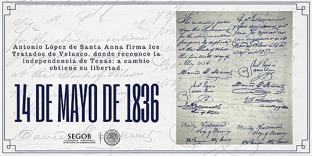 Tratados de Velasco (Pérdida de Texas)