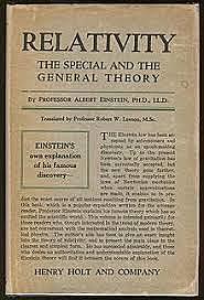 Einstein published his theory of general relativity