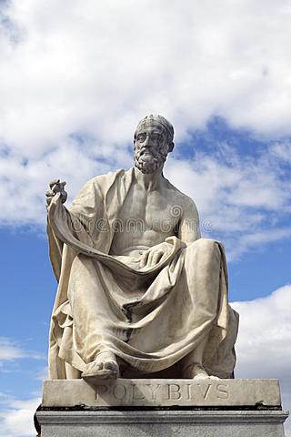 Nascita di Polibio a Megalopoli (Grecia)