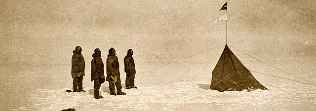 Los primeros en llegar al Polo Sur