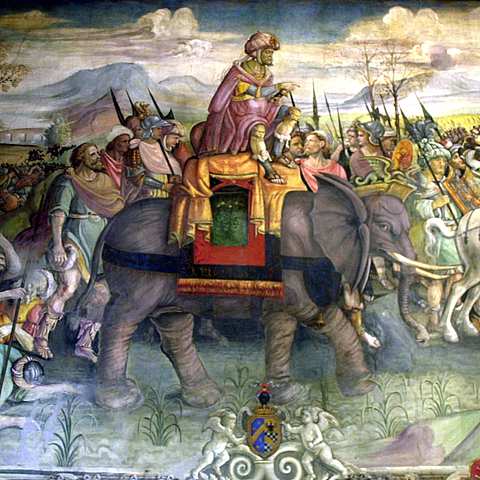 Hannibal Invades Italy.