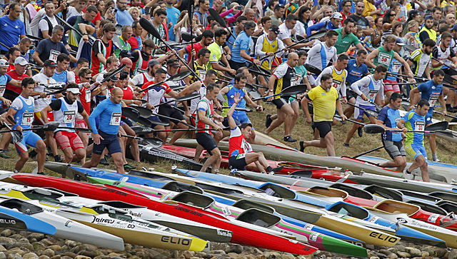 Fiesta de las piraguas- Descenso Internacional del Sella (Arriondas-Ribadesella)