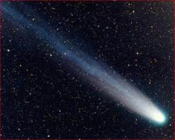 Discovery of the first comet