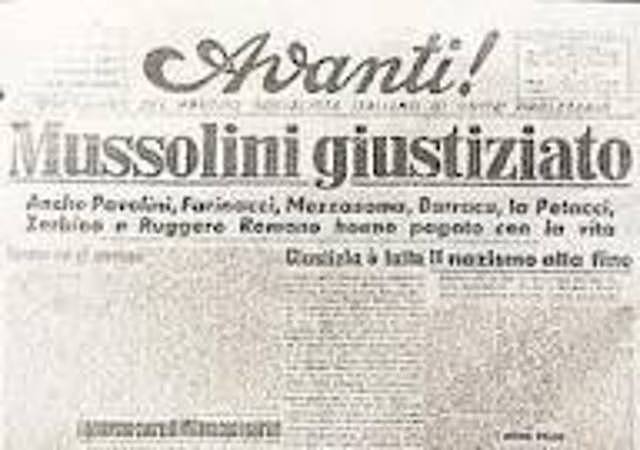 Mussolini kicked from socialist party