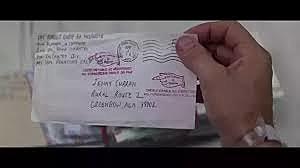 Forrest receives Jenny’s letter