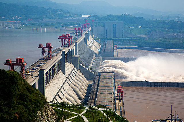 Presa de las Tres Gargantas, China