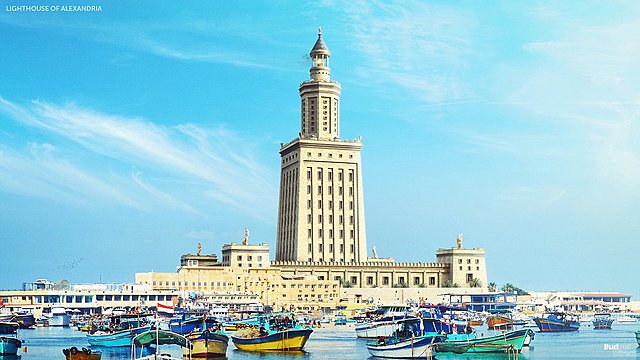 Faro de Alejandria,Egipto