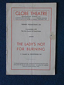 The Lady's Not For Burning