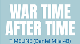 Timeline: WAR TIME AFTER TIME (Daniel Mila 4B)