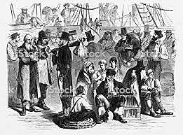 Los primeros inmigrantes llegan