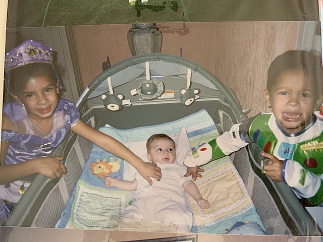 nació mi segundo hermano