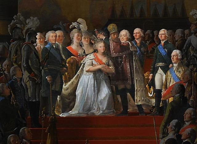 Вступление Павла I на престол