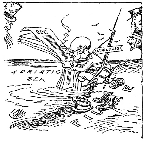 D’Annunzio takes Fiume