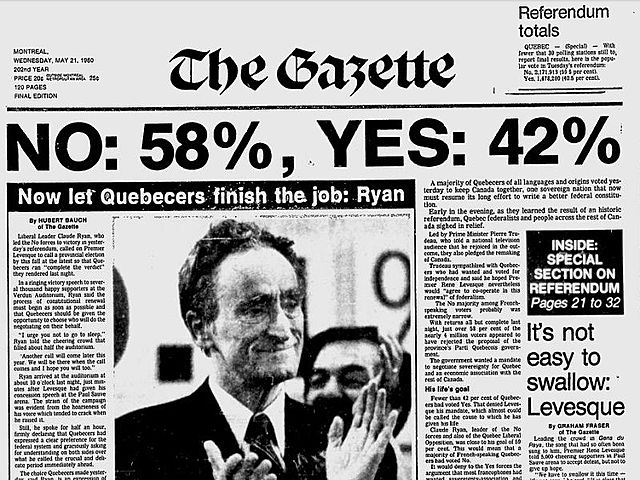 Référendum sur la souveraineté association