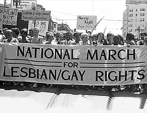 National March-Lesbian/Gay Rights (Outcome)