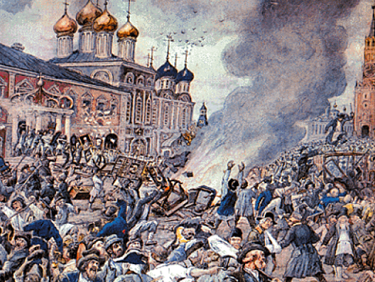 The Black Death reaches Moscow