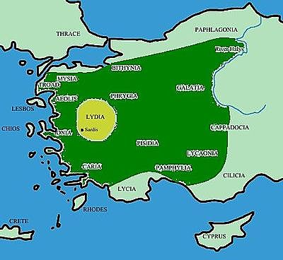 Conquista persiana regno di Lidia