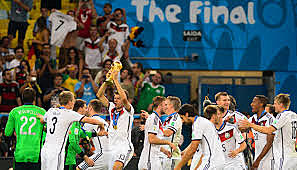 Alemania Campeón Mundial de Fútbol