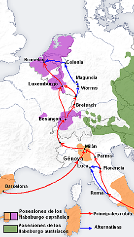 FELIPE II creó el CAMINO ESPAÑOL