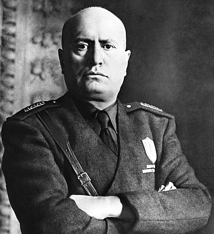 Mussolini brought down by coup during WW II