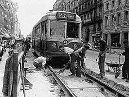 Boicot a los tranvías de Barcelona