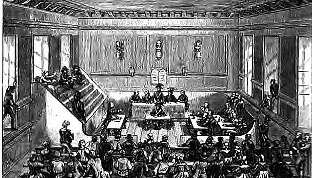 Creación del Tribunal Revolucionario.